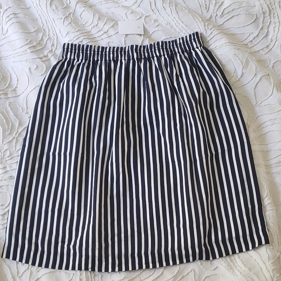 J.CREW MERCANTILE STRIPED SKIRT - Picture 5 of 6